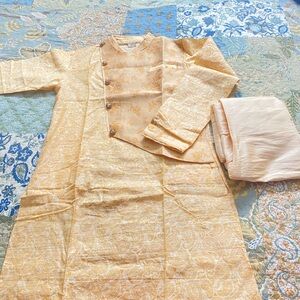 Kids elegant panjabi and pajama set perfect for upcoming Eid